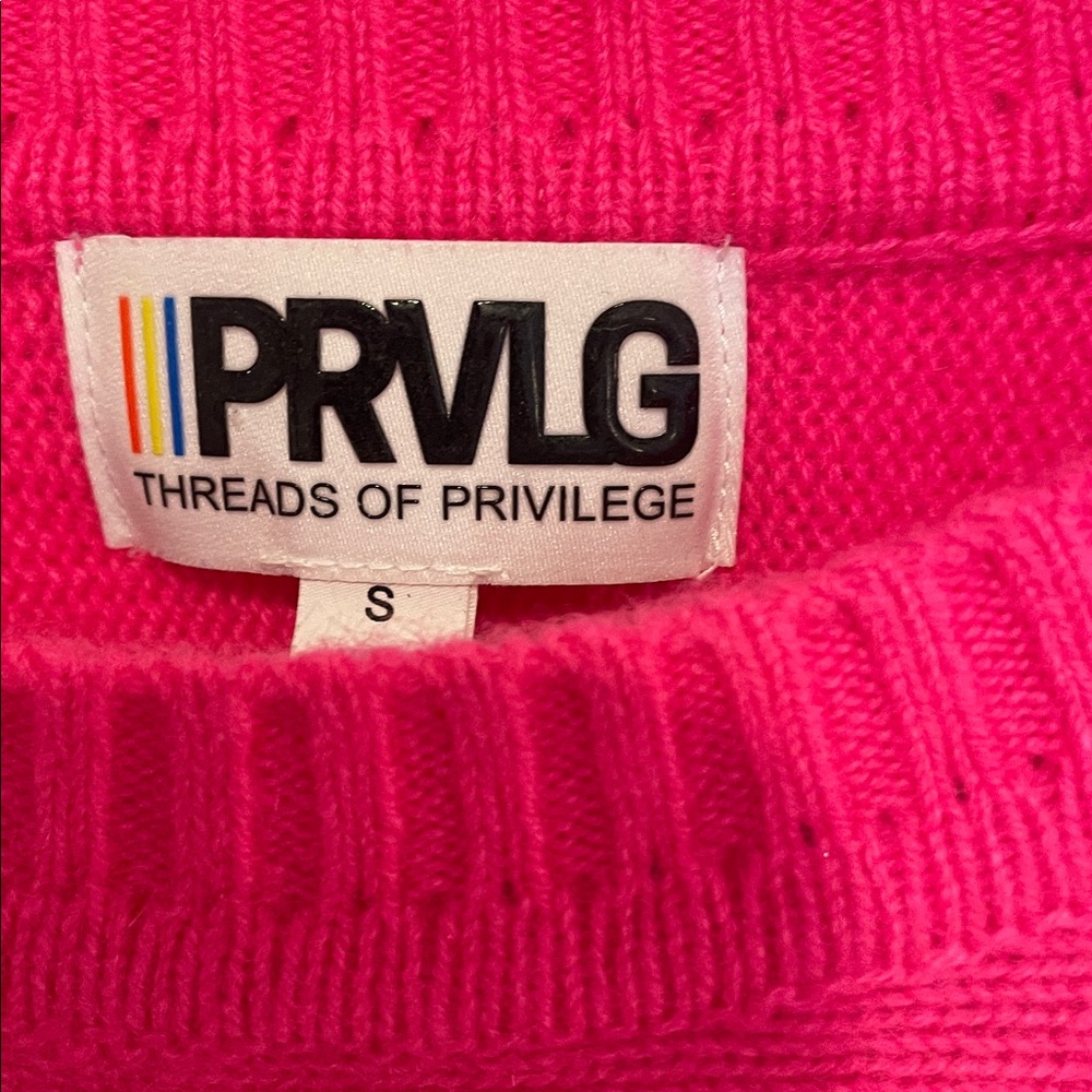 PRVLG Cropped Sweater - Picture 6 of 6